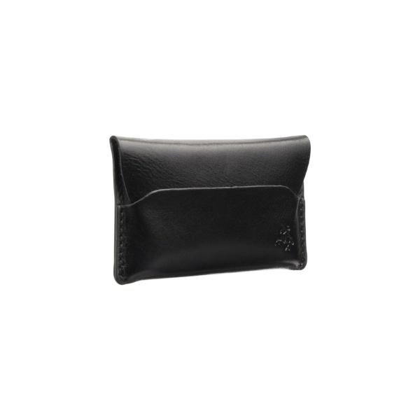 Skórzany Mikro Portfel na Karty i Banknoty Visconti RW-52 – czarny