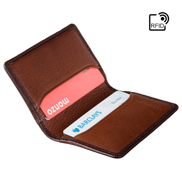 Skórzane etui na karty Visconti Atelier AT-55