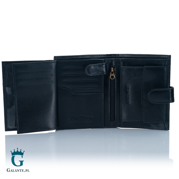 Duży Portfel Męski na Zatrzask PETERSON 317Z-P z RFID