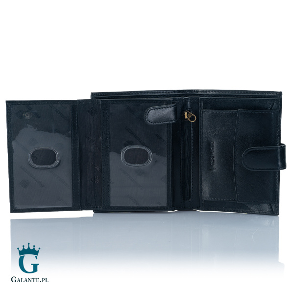 Duży Portfel Męski na Zatrzask PETERSON 317Z-P z RFID