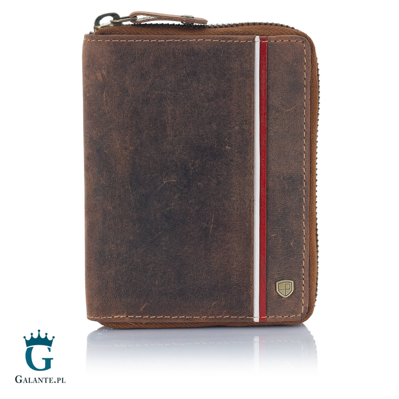 Duży Portfel Męski na Zatrzask PETERSON 317Z-P z RFID