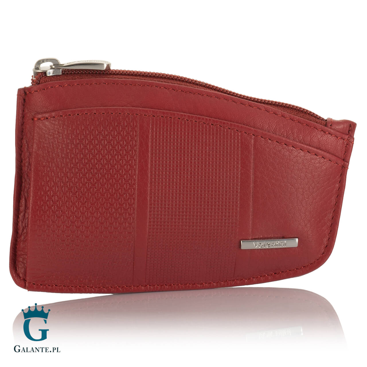 Skórzane etui na klucze Valentini 157-525 – czarne