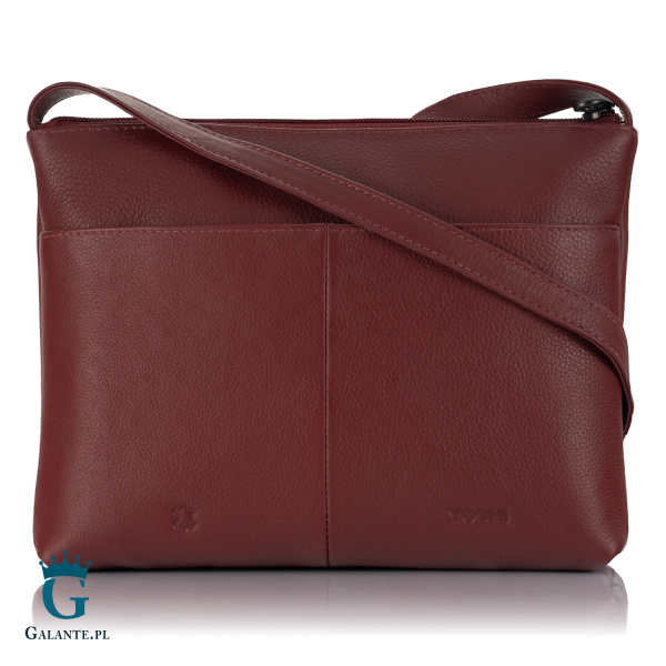 Mała wiśniowa listonoszka damska Literatura Yoshi YB214