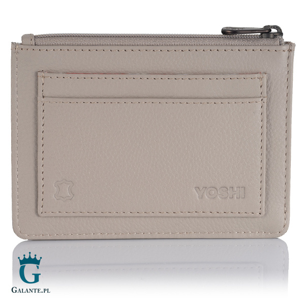 Skórzana bilonówka damska Jane Austen Yoshi Y1321 – szara