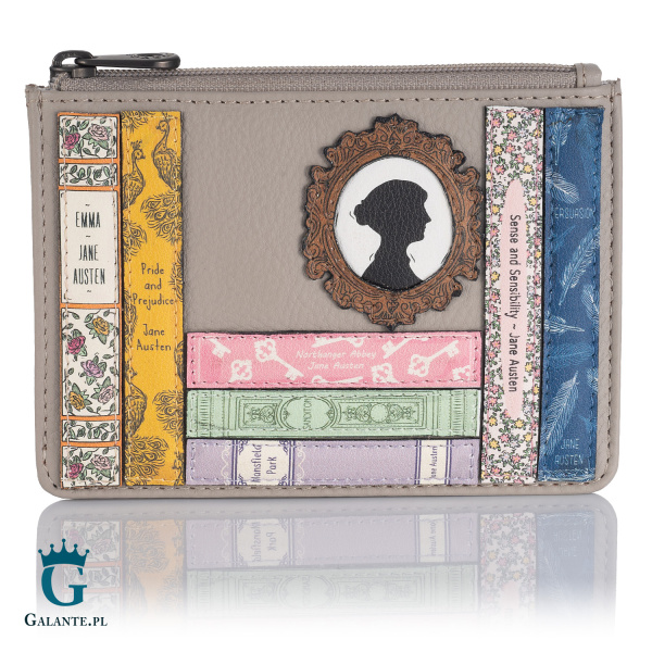 Skórzana bilonówka damska Jane Austen Yoshi Y1321 – szara