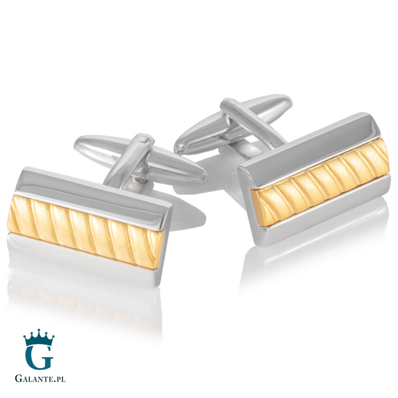 Spinki do mankietów X2 Srebrne Rowery AJ615