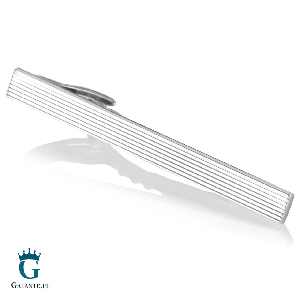 Złota spinka do krawata PS-256