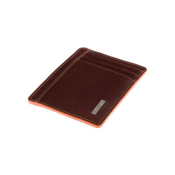 Eleganckie etui na karty i dokumenty Visconti ALP-91 z RFID – brązowy