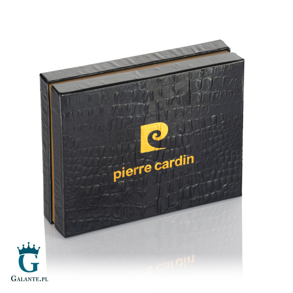 Portfel męski Pierre Cardin z metalowym logo YS603 8825