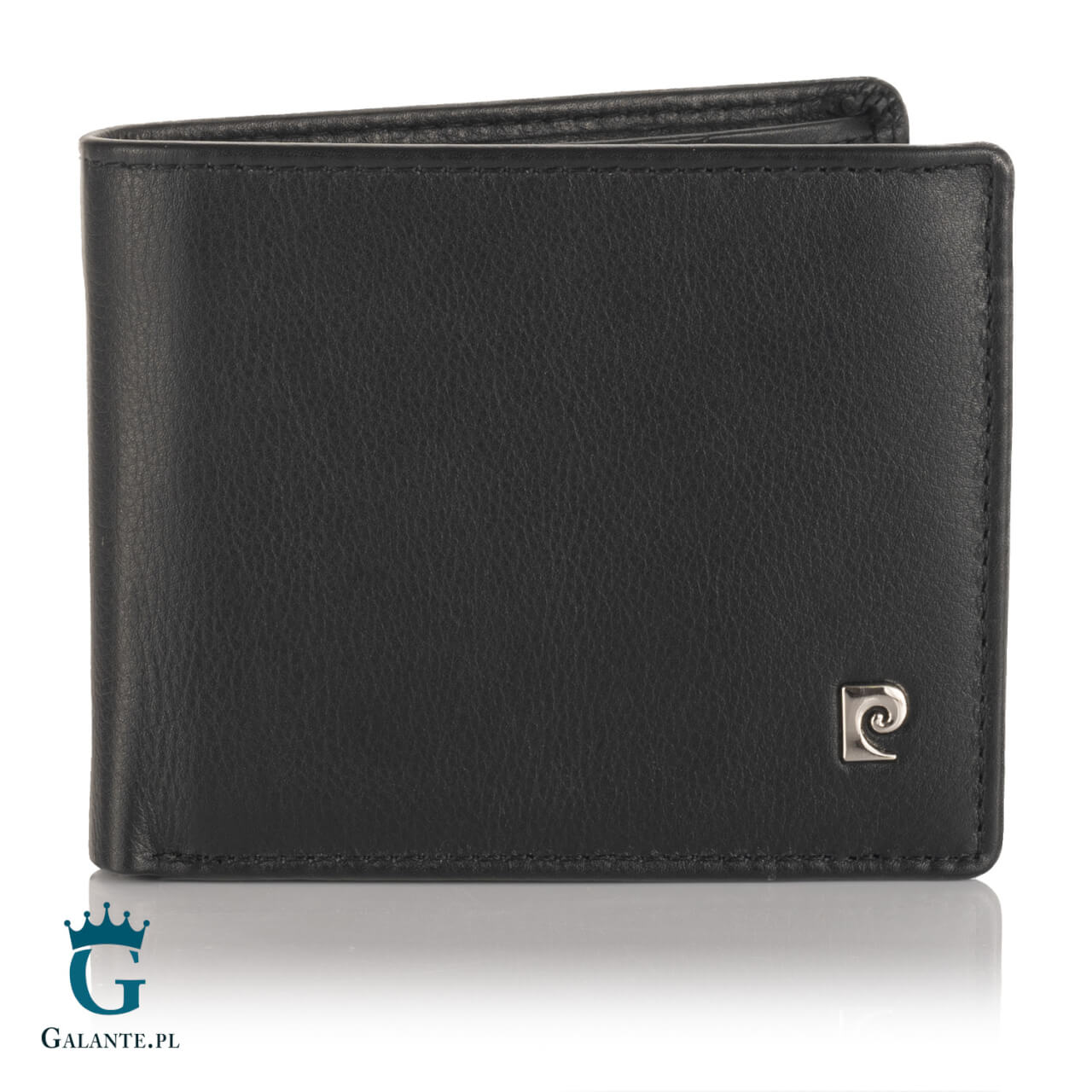 Portfel Męski Zapinany Pierre Cardin z metalowym logo YS603 324A