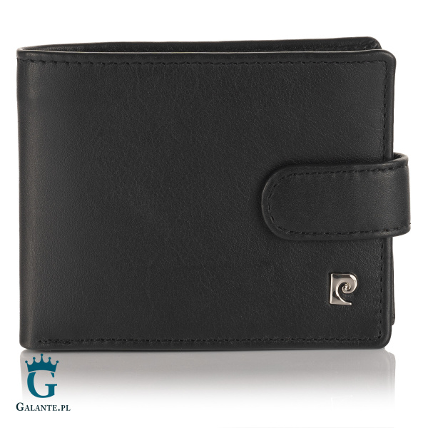 Portfel Męski Zapinany Pierre Cardin z metalowym logo YS603 324A