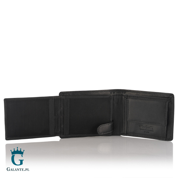 Portfel Męski Zapinany Pierre Cardin z metalowym logo YS603 324A