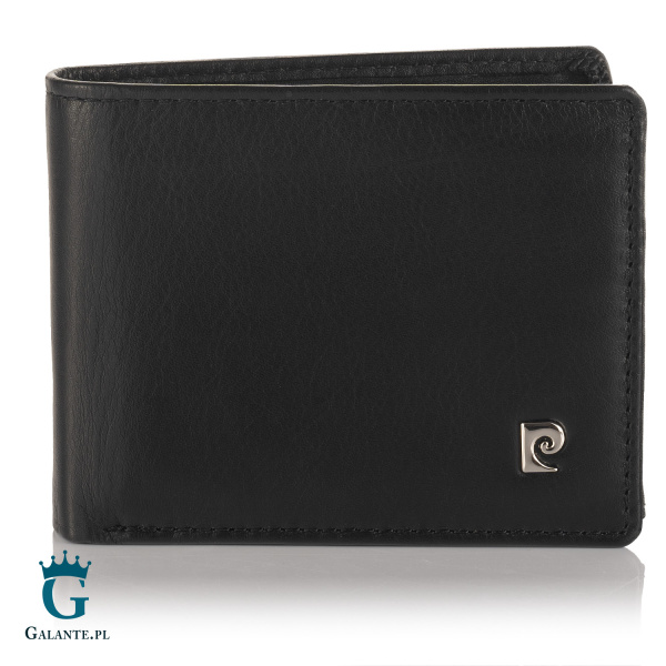 Mały Portfel Męski Pierre Cardin z metalowym logo YS603 323
