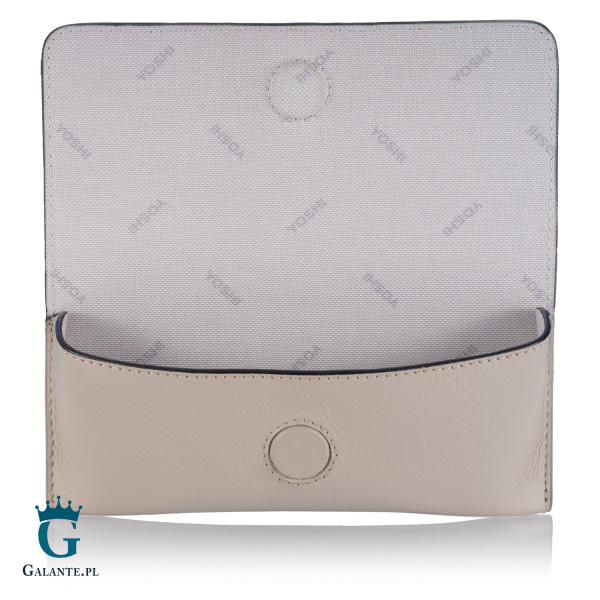 Skórzane damskie etui na okulary Jane Austen Yoshi Y4308 – szare