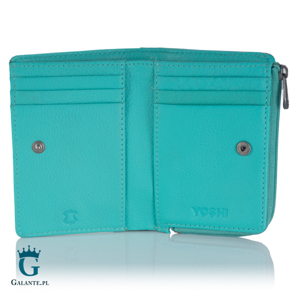 Portfelik skórzany dla dziewczynki Wieloryb Yoshi Y1275