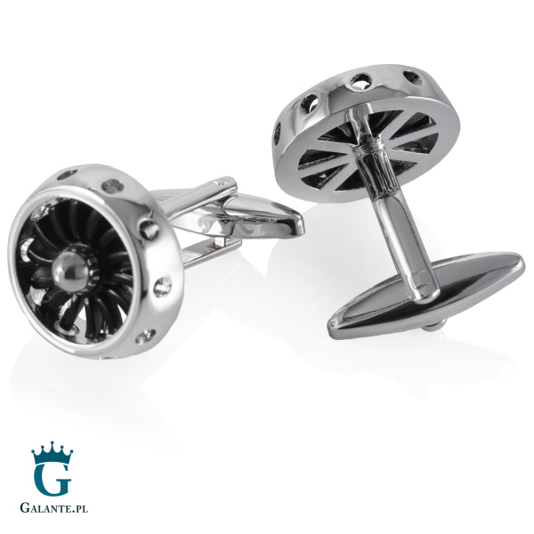 Spinki do mankietów Silnik Odrzutowy X2 N355