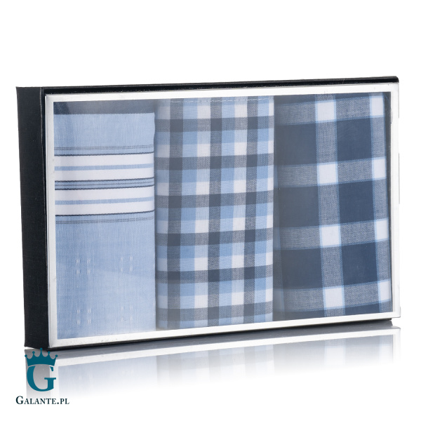 Chusteczki męskie bawełniane Lindenmann 50016