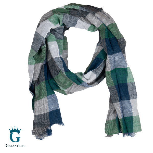 Bawełniany szal męski L6307006