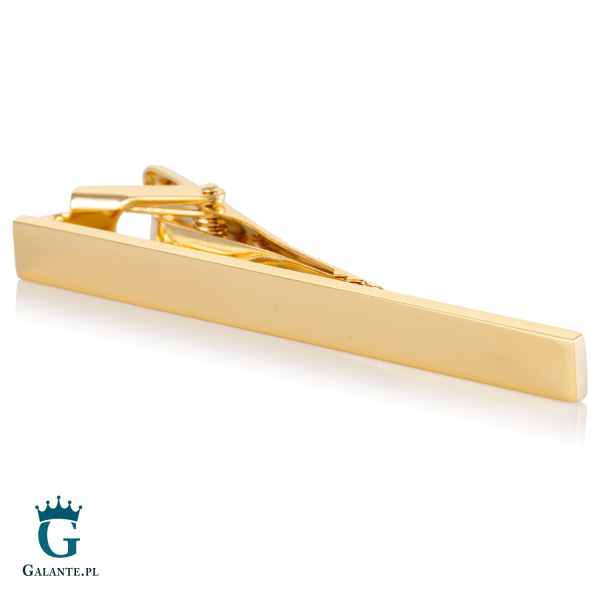 Klasyczna złota spinka do krawata X2 T30