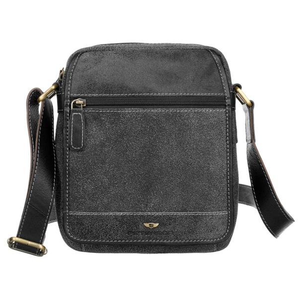 Skórzana szaszetka męska styl vintage PETERSON 663-SCC