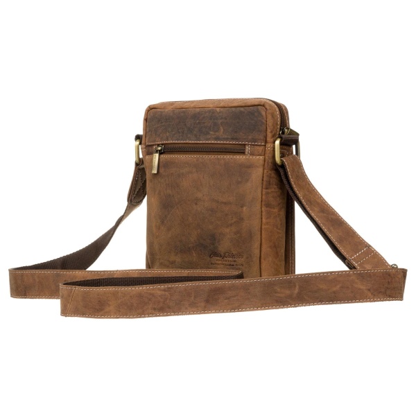 Saszetka męska ze skóry nubuk PETERSON 250586