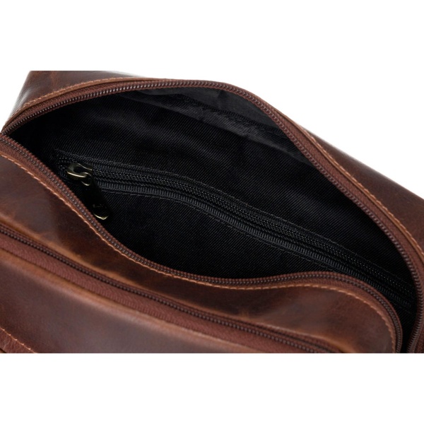 Saszetka męska skórzana PETERSON 8021-WAX