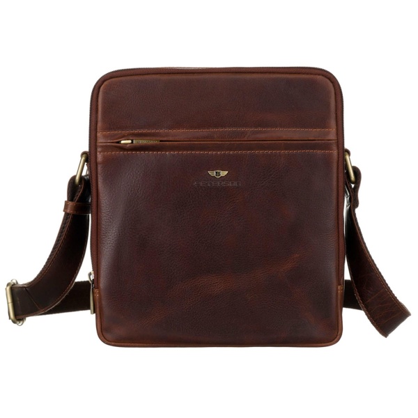 Saszetka męska skórzana PETERSON 8021-WAX