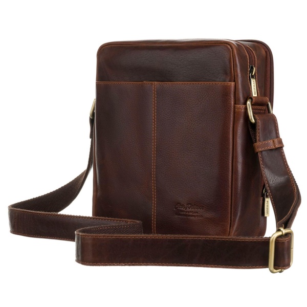 Saszetka męska skórzana PETERSON 8021-WAX