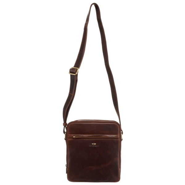 Saszetka męska skórzana PETERSON 8021-WAX