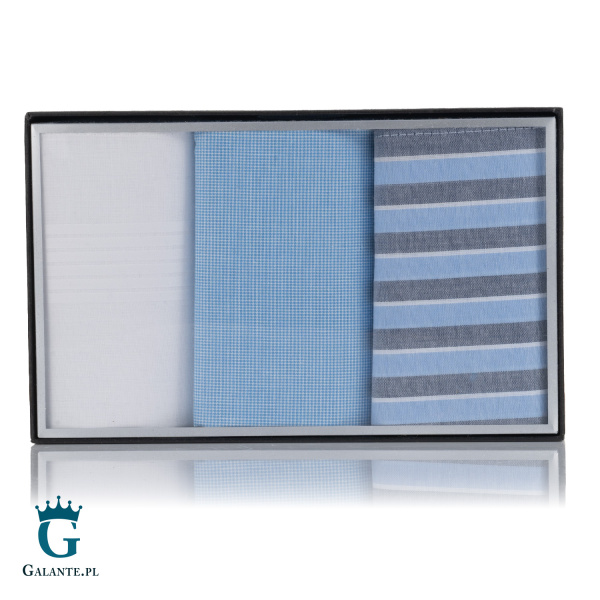 Chusteczki męskie bawełniane Lindenmann 50034