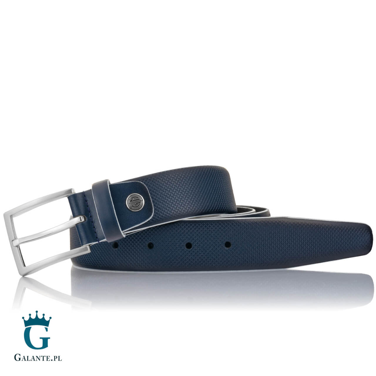 Pasek antyalergiczny Lindenmann 5001 – ciemny brąz