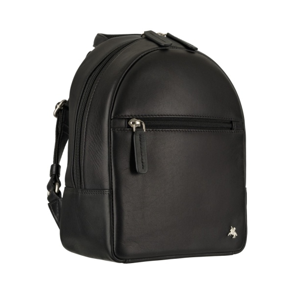 Mały plecaczek damski Visconti S-46 – czarny