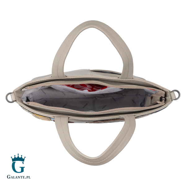 Torebka shopperka damska Jane Austen Yoshi YB26 – szara