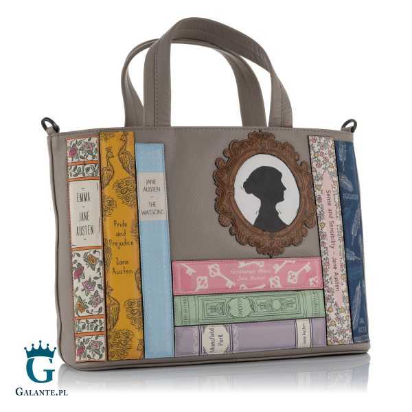 Torebka shopperka damska Jane Austen Yoshi YB26 – szara