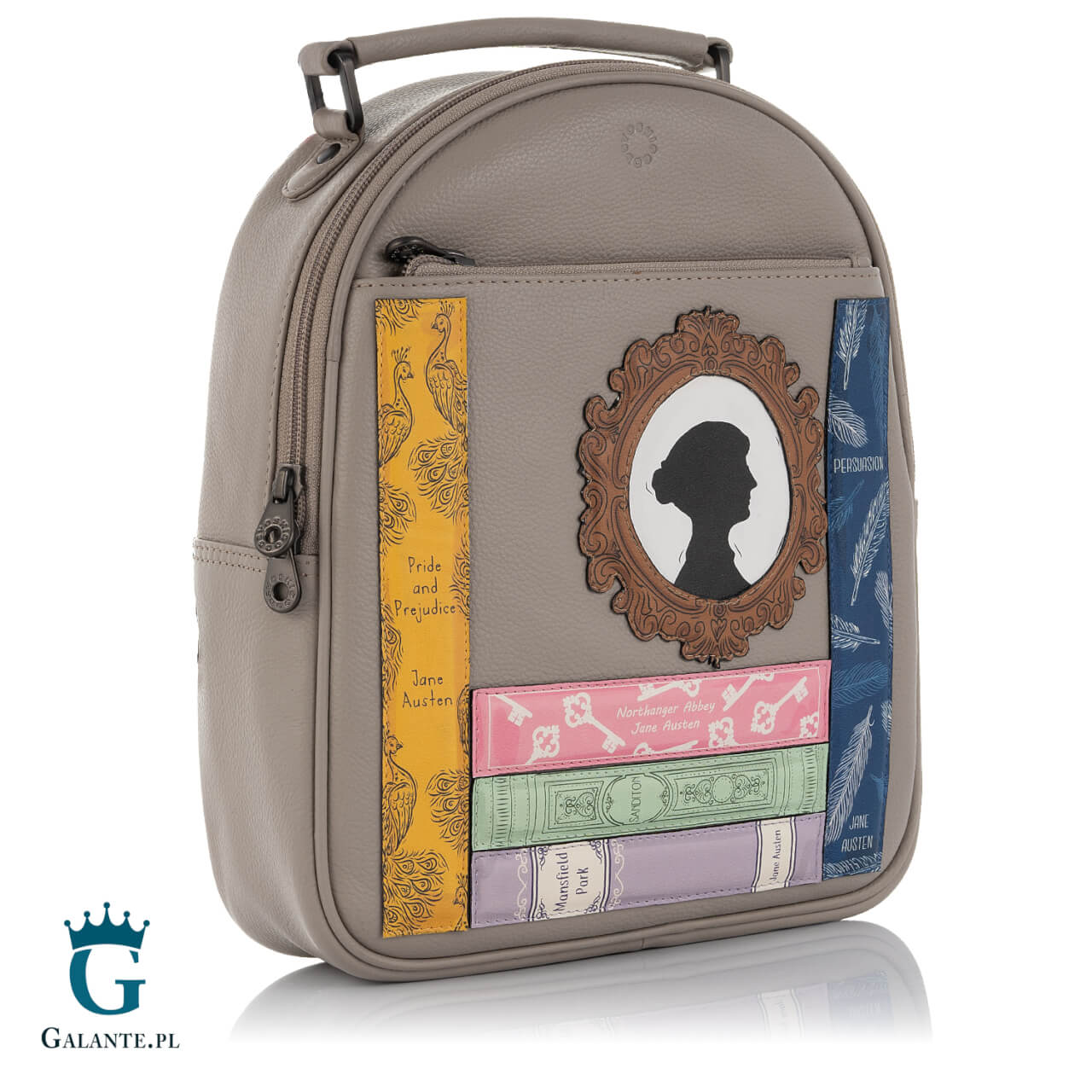 Torebka shopperka damska Jane Austen Yoshi YB26 – szara