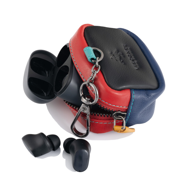 Skórzane etui na słuchawki Visconti kolorowe