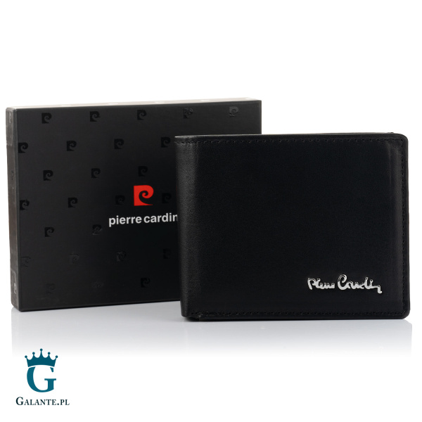 Mały Skórzany Portfel Męski Pierre Cardin YS601 323