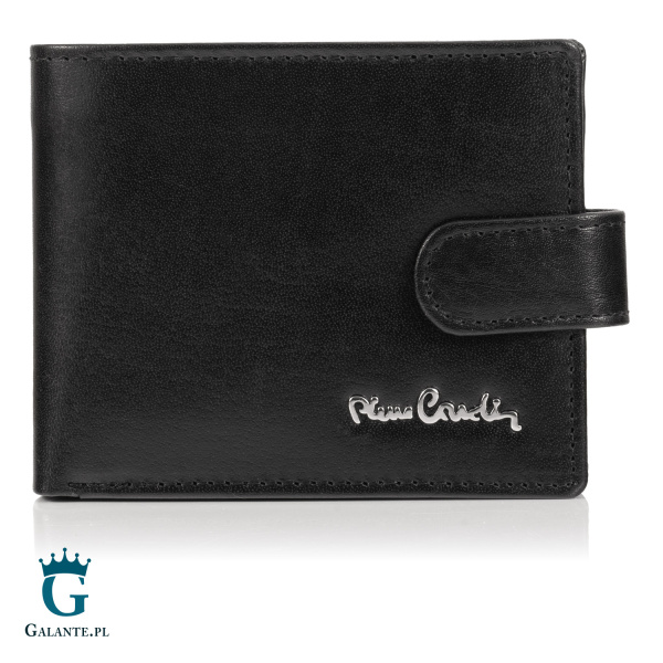Skórzany portfel męski zapinany Pierre Cardin YS602 8825A