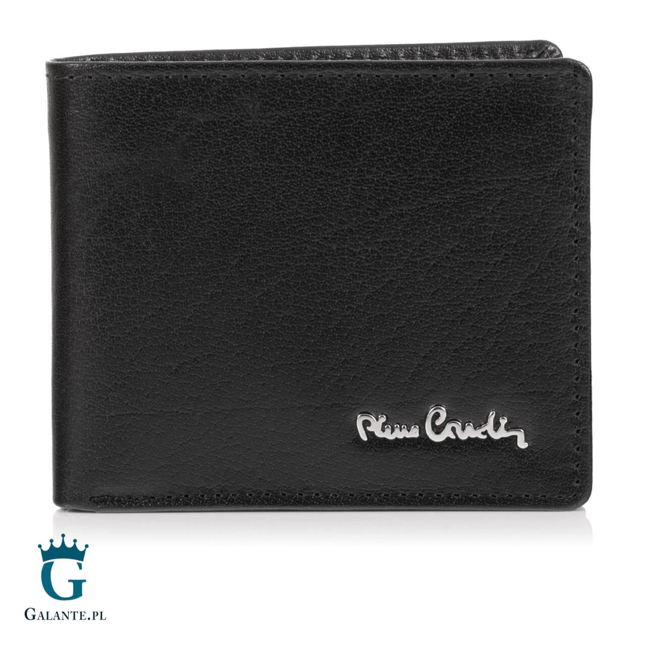 Skórzany portfel męski zapinany Pierre Cardin YS602 8825A