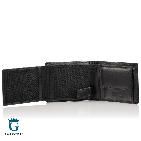 Niewielki skórzany portfel męski Pierre Cardin YS602 323