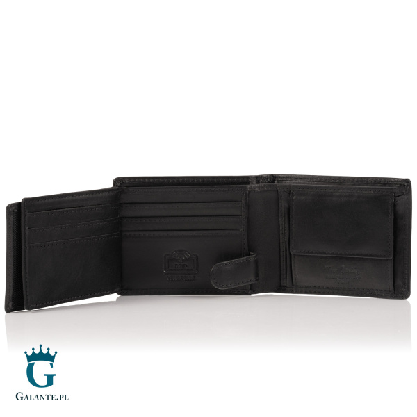 Mały Skórzany Portfel Męski Pierre Cardin YS601 323