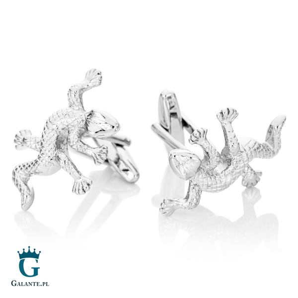 Spinki do mankietów X2 Gekon