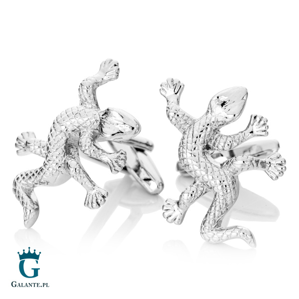 Spinki do mankietów X2 Gekon