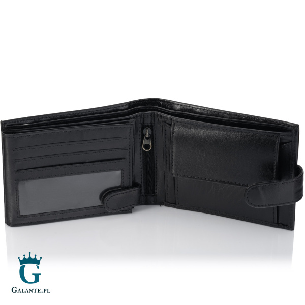 Pojemny portfel PETERSON z zapięciem 304Z z RFID