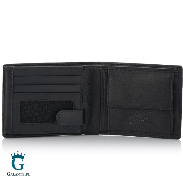 Elegancki portfel męski Pierre Cardin YS605 324 RFID – czerwony