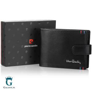 Duży Pionowy Portfel Męski Skórzany Pierre Cardin YS604 326