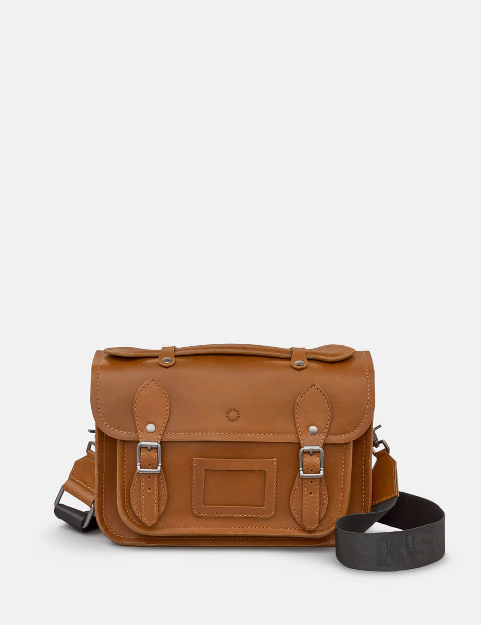 Skórzana listonoszka saszetka męska PETERSON 117 brązowa woskowana