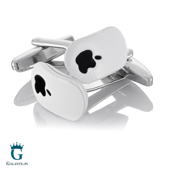 Komputerowe spinki do mankietów Myszka Apple GS-194