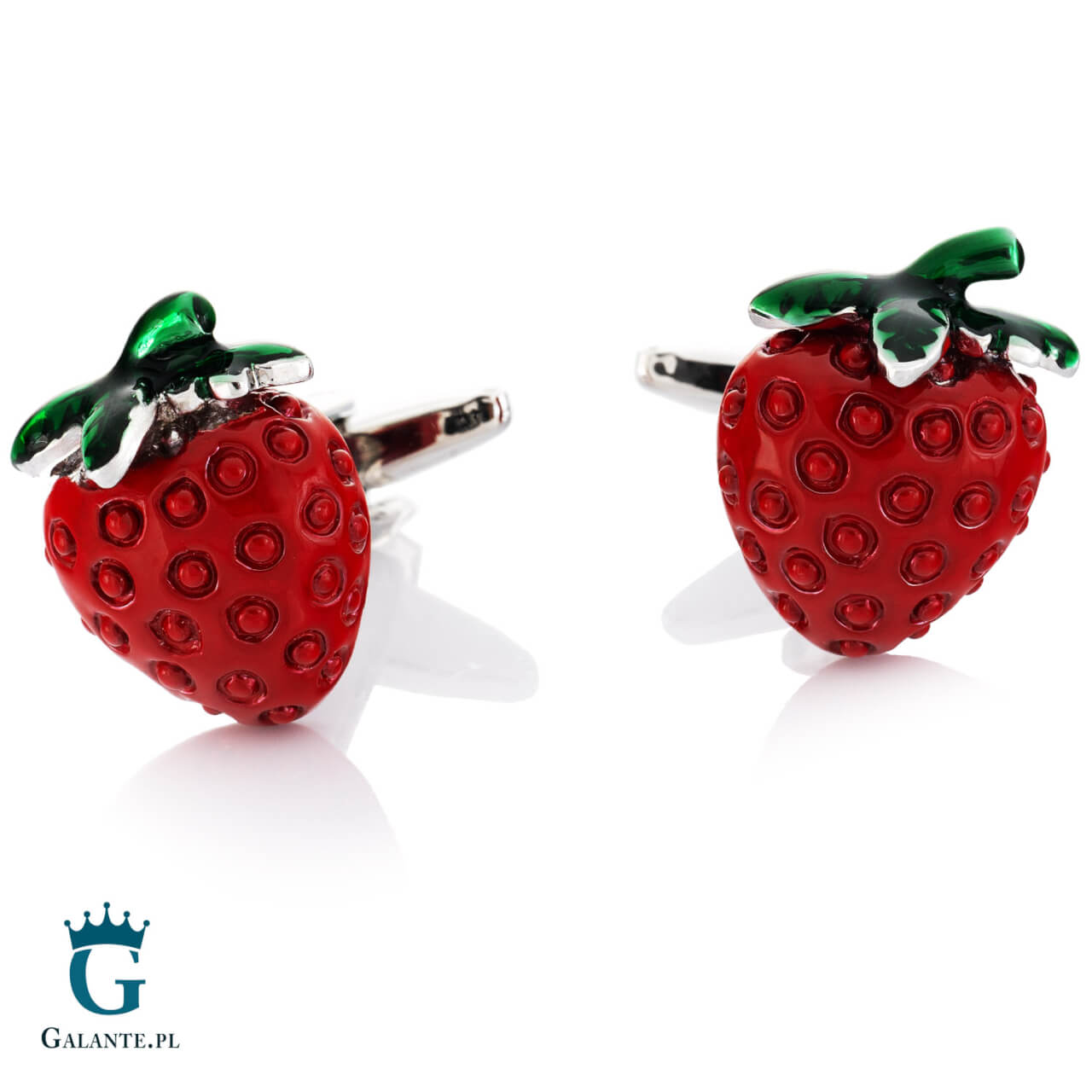 Spinki do mankietów dla informatyka Myszka Apple