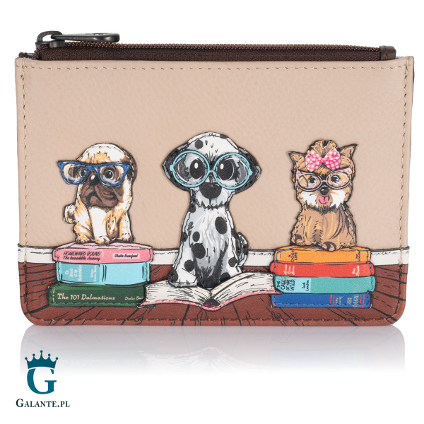 Portfel damski na bilon i karty Mole Książkowe Yoshi Y1321